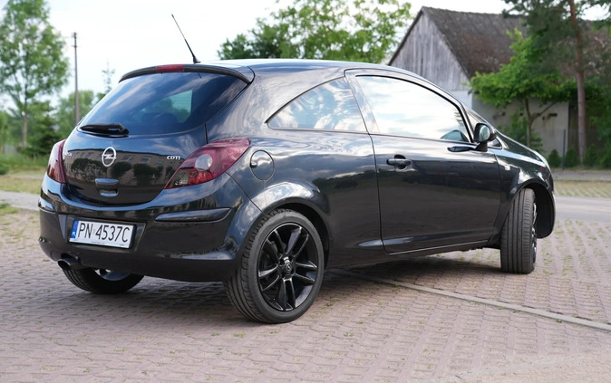 Opel Corsa cena 15498 przebieg: 205500, rok produkcji 2012 z Konin małe 277